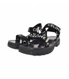 セリーヌ CELINE 22SS LEO STRAPPY SANDAL レオ ストラッピー サンダル 43 黒 ブラック 346742208C