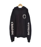クロムハーツ CHROME HEARTS MATTY BOY Chomper Horseshoe Hoodie マッティボーイ チョンパーホースシュー プリント パーカー フーディー XL 黒 ブラック