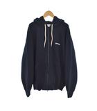  エブリワン everyone original logo zip hoodie オリジナル ロゴ ジップアップ フーディー パーカー L 紺 ネイビー EV25-CS51