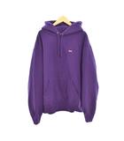 25FW Small Box Hooded Sweatshirt スモールボックスロゴ フーデッドスウェットシャツ プルオーバー パーカー フーディー M 紫 パープル