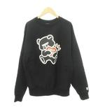 ヒューマンメイド HUMAN MADE アンダーカバー UNDERCOVER Heavyweight Sweatshirt ヘビーウェイト スウェットシャツ トレーナー プリント M 黒 ブラック UC2E9815