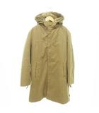 モンクレール MONCLER 黒タグ ラビットファー コート フード付き 2 茶 ブラウン 42385-90-69721 ☆AA★