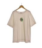 ステューシー STUSSY Tシャツ 半袖 ロゴ プリント M 白 ホワイト