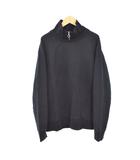 アクネ ストゥディオズ Acne Studios 15AW FUJI PREPPY PAW15 ハイネック ジップアップ ブルゾン スウェット トレーナー プルオーバー XXS 黒 ブラック ☆AA★