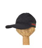 グッチ GUCCI GGキャンバス シェリーライン ベースボールキャップ M 黒 ブラック 601564 ☆AA★