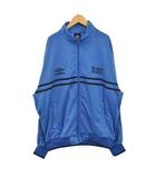 ワコマリア WACKO MARIA アンブロ UMBRO TRACK JACKET (TYPE-2) トラックジャケット ジャージ ジップアップ ロゴ刺繍 ハイネック L 青 ブルー 黒 ブラック 26SS-WMO-UB03 ☆AA★