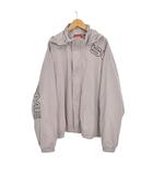 シュプリーム SUPREME 24FW Spellout Embroidered Track Jacket スペルアウト トラックジャケット ブルゾン L グレー