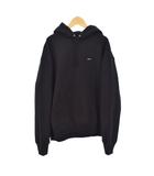 25SS Small Box Hooded Sweatshirt スモールボックスロゴ フーデッドスウェットシャツ パーカー フーディー M 黒 ブラック