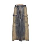リックオウエンス Rick Owens 23SS DOUBLE CARGO JUMBO BELAS ダブルカーゴ ジャンボベラ パンツ 48 青 ブルー RR01C4308-SDMPDE ☆AA★