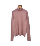 ジョンローレンスサリバン JOHN LAWRENCE SULLIVAN ハイネック Tシャツ カットソー 長袖 M ピンク 5B005-0223-20 ☆AA★