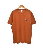 ロエベ LOEWE アナグラム ロゴ Tシャツ 半袖 S 茶 ブラウン H526Y22J26