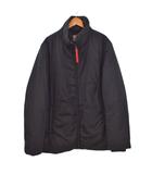 プラダスポーツ PRADA SPORT ナイロン 中綿 ジャケット ブルゾン 48 黒 ブラック SGV293 ☆AA★
