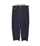 プラダ PRADA Corduroy baggy jeans コーデュロイ バギージーンズ XXL 紺 ネイビー GEP385