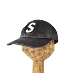 シュプリーム SUPREME 25SS Pigment Coated S Logo 6-Panel キャップ Sロゴ 帽子 黒 ブラック