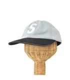 シュプリーム SUPREME 25FW Pigment Coated 2-Tone S Logo 6-Panel デニムキャップ Sロゴ 帽子 水色 ライトブルー