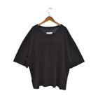 エンブロイダー Tシャツ ロゴ ラウンドネック M 黒 ブラック S50GC0705 S24567