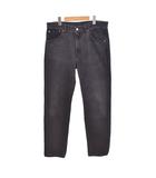 25SS デニム 5Pパンツ ジーンズ 4 黒 ブラック C03-03003