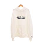 ザノースフェイス THE NORTH FACE シュプリーム Supreme Lenticular Mountains Hooded Sweatshirt レンチキュラー マウンテンズ フーディー パーカー L 白 ホワイト NT52100I