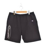 チャンピオン CHAMPION シュプリーム Supreme ショートパンツ スウェットパンツ ハーフパンツ M 黒 ブラック