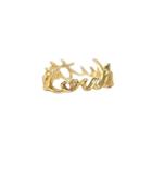 ルイヴィトン LOUIS VUITTON LV Script Ring リング 指輪 アクセサリー S 10号 ゴールドカラー M1804S ☆AA★