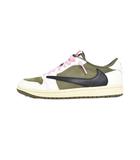 ナイキ NIKE Travis Scott Air Jordan 1 Low OG SP Reverse Olive トラヴィススコット エアジョーダン1 ロー リバースオリーブ スニーカー US8.5 カーキ DM7866-200