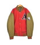 Varsity Jacket バーシティジャケット ブルゾン スタジャン XXL 赤 レッド カーキ D23653-D420-8050 ☆AA★