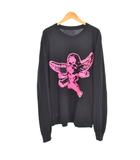 クロムハーツ CHROME HEARTS FOTI MISS LERLENE TEE フォティ Tシャツ 長袖 ロンT プリント M 黒 ブラック