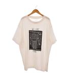エムエムシックス メゾンマルジェラ MM6 Maison Margiela 24SS Tシャツ 半袖 プリント M 白 ホワイト SH0GC0013
