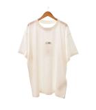 エムエムシックス メゾンマルジェラ MM6 Maison Margiela 26SS ナンバリングロゴ Tシャツ 半袖 S 白 ホワイト SH0GC0032 ☆AA★