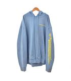 クロムハーツ CHROME HEARTS ホースシュー プリント パーカー フーディー プルオーバー XXL 水色 ライトブルー ☆AA★