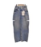 メゾンマルジェラ 1 Maison Margiela 1 23SS スラッシュディティール デニムパンツ ジーンズ 40 青 ブルー S51LA0051