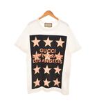 グッチ GUCCI LOVE PARADE LOS ANGELES ラブパレード スター Tシャツ 半袖 XS 白 ホワイト 548334 XJEQI