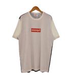 シュプリーム SUPREME COMME des GARCONS SHIRT 13SS Box Logo S/S Tee Tシャツ 半袖 ボックスロゴ デジタルカモフラ切替 M 白 ホワイト 灰色 グレー 赤 レッド ☆AA★