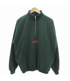 フリークスストア FREAKS STORE FRO CLUB トレーナー スウェット ハーフジップ M 緑 グリーン /FF