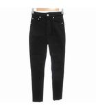 ダブルスタンダードクロージング ダブスタ DOUBLE STANDARD CLOTHING スキニーパンツ デニム ジーンズ 26 36 黒 ブラック /FF
