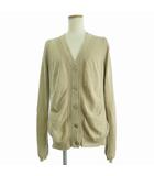 マルタンマルジェラ 1 Martin Margiela 1 カーディガン ニット Vネック 長袖 S イタリア製 ベージュ