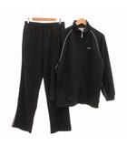 美品 セットアップ ジャージ ジャケット パンツ L 黒 /UO ■GY99