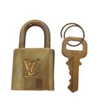 ルイヴィトン LOUIS VUITTON カデナ パドロック 南京錠 437 キーホルダー ゴールドカラー ■GY99 ☆AA★