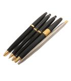 パーカー parker パイロット PILOT クロス CROSS 5点 セット まとめ ボールペン シャープペン 筆記用具 文房具 黒 ブラック シルバーカラー