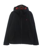 ポロ ラルフローレン POLO RALPH LAUREN 美品 マウンテンパーカー パーカー ジップアップ ロゴ 刺繍 S 黒 ブラック