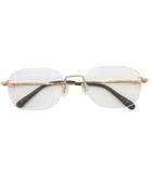  ホーヤ HOYA メガネ めがね 度あり リムレス ゴールドカラー /AE