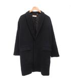 B&Y ユナイテッドアローズ BEAUTY&YOUTH ビューティー&ユース ショールカラーコート ウール M 黒 ブラック /FF ■GY14