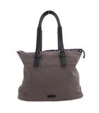 ポールスミス PAUL SMITH トートバッグ 手提げ キャンバス レザー グレー /FF