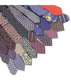 セリーヌ CELINE ロエベ グッチ など ブランド ネクタイ 25点セット まとめ 絹 シルク 総柄 マルチカラー /UO ■GY14