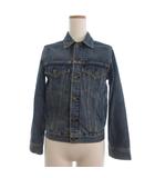 カロリナ グレイサー バイ シェリール CAROLINA GLASER by Cheryl Gジャン デニムジャケット 長袖 青 ブルー ■FF
