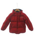 ポロスポーツ POLO SPORT リバーシブルダウンジャケット 長袖 フード 刺繍 紺 ネイビー 赤 レッド 110 ■GY14