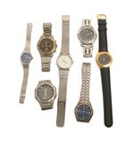 カシオ CASIO SEIKO VALENTINO ELIANA など 7点 セット まとめ 腕時計 ウォッチ アナログ シルバーカラー ジャンク ■GY99