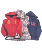 ラルフローレン RALPH LAUREN キッズ服 まとめ 3点セット ワンピース パーカー 7 ■GY14