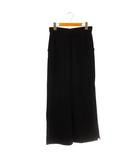 ジルサンダー JIL SANDER 23AW ワイドイージーパンツ スリット 32 黒 ブラック /KO ■OS