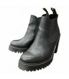 ドクターマーチン DR.MARTENS HURSTON ヒューストン レザー ブーティ 黒 ブラック UK6 23931001 ■GY41